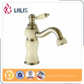 YL-5895-22AP artistic antique gold faucet tap nature stone wash basin faucets